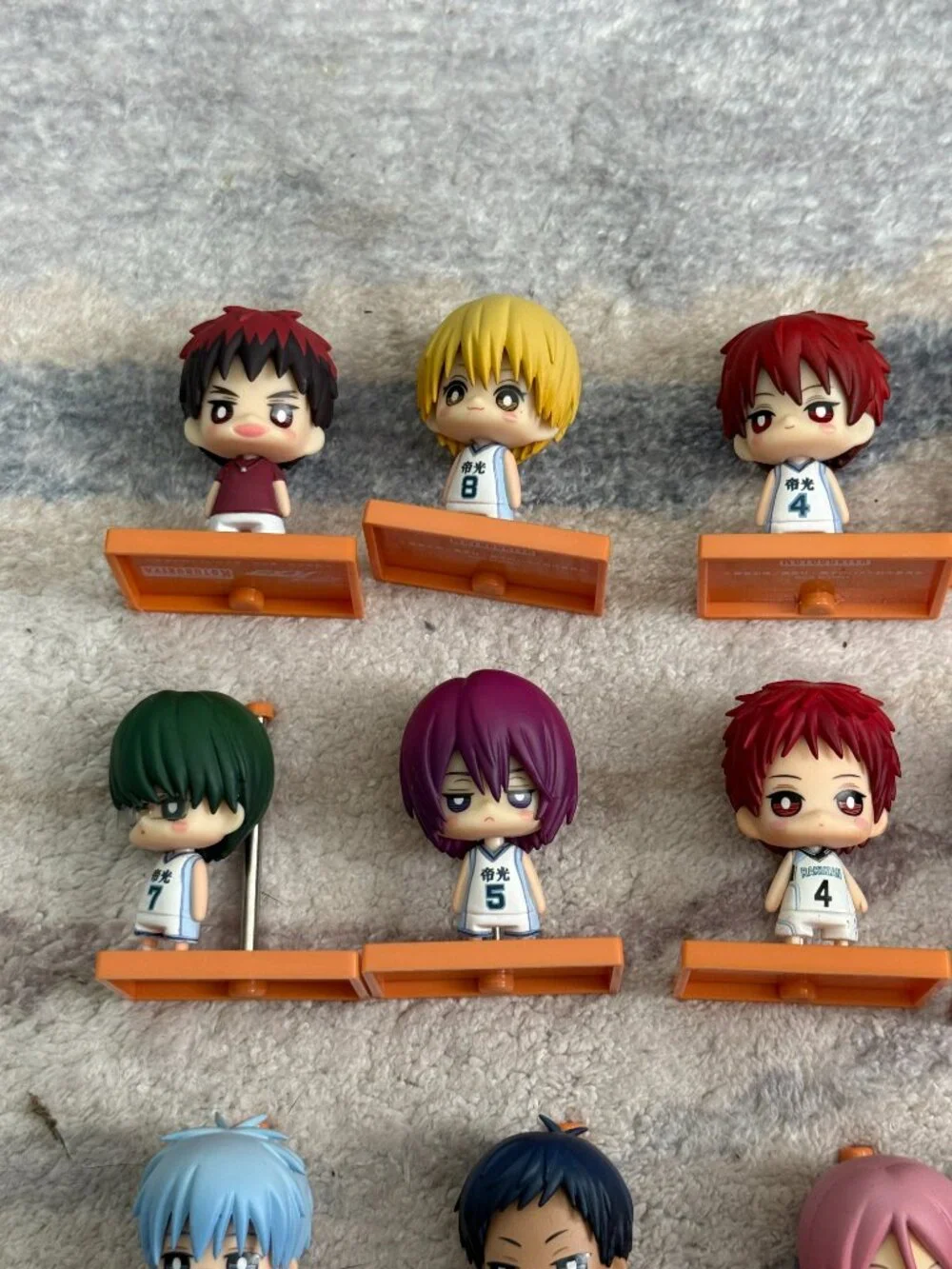 One Coin Mini Figure Collection Kuroko's Basketball lot of 21
